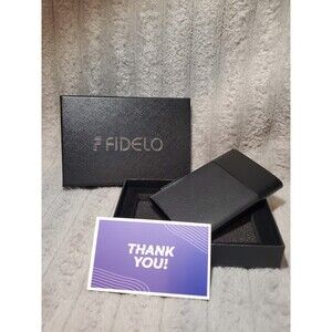 Fedelo Minimalist Men's Wallet - Leather & Aluminum
